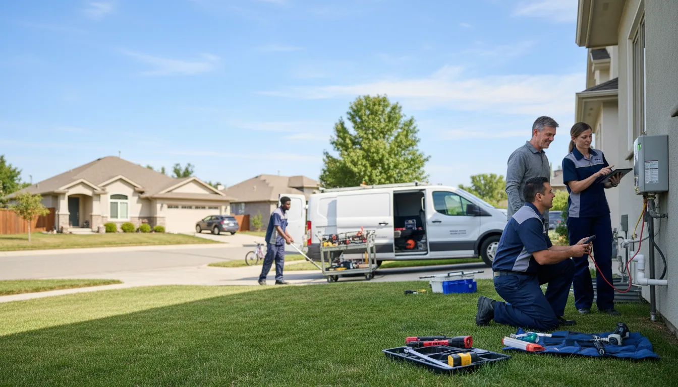 Tankless water heater service in Bridgeport, WV